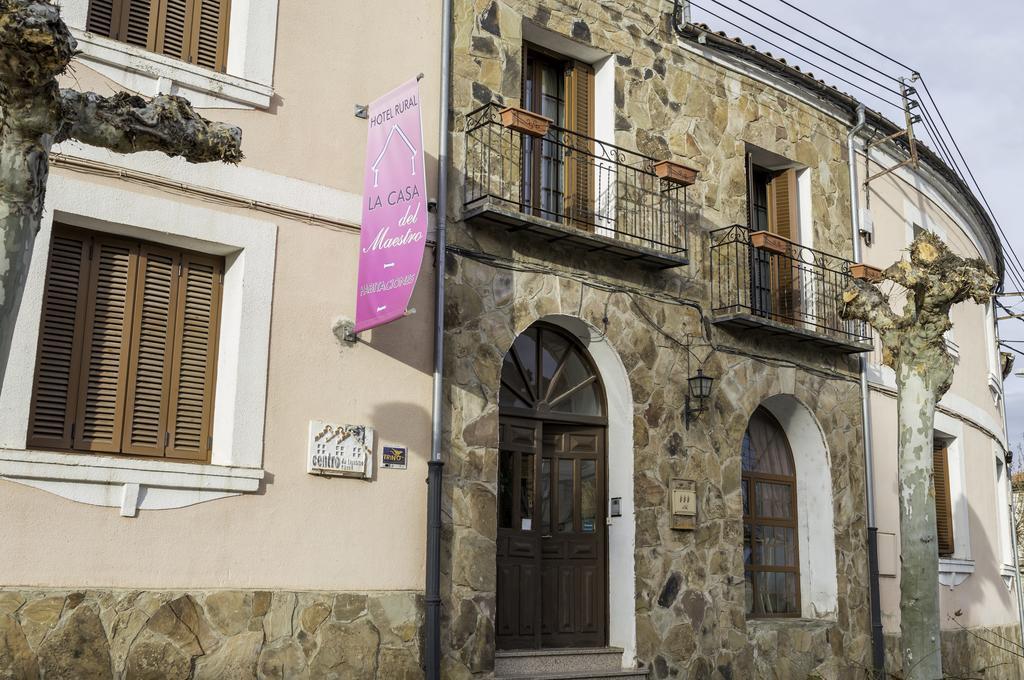 La Casa Del Maestro Pension Tardelcuende Buitenkant foto