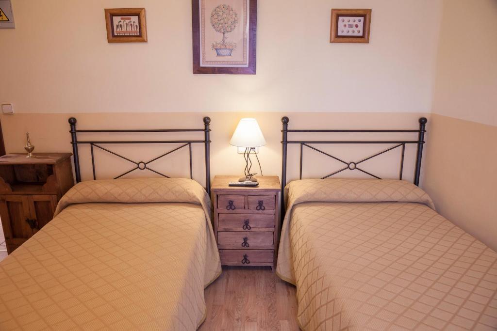 La Casa Del Maestro Pension Tardelcuende Kamer foto